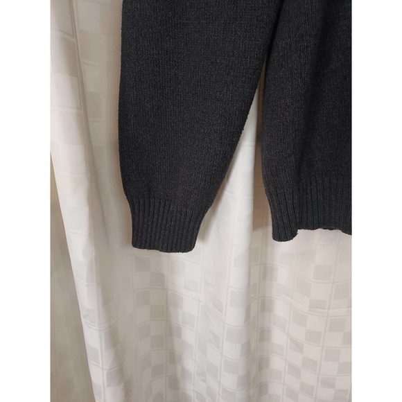 Covington Green-Quarter Zip Pull Over Dark Knit - Picture 5 of 8